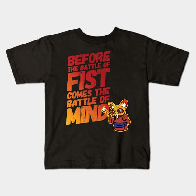 before battle of fist Kids T-Shirt by Conqcreate Design